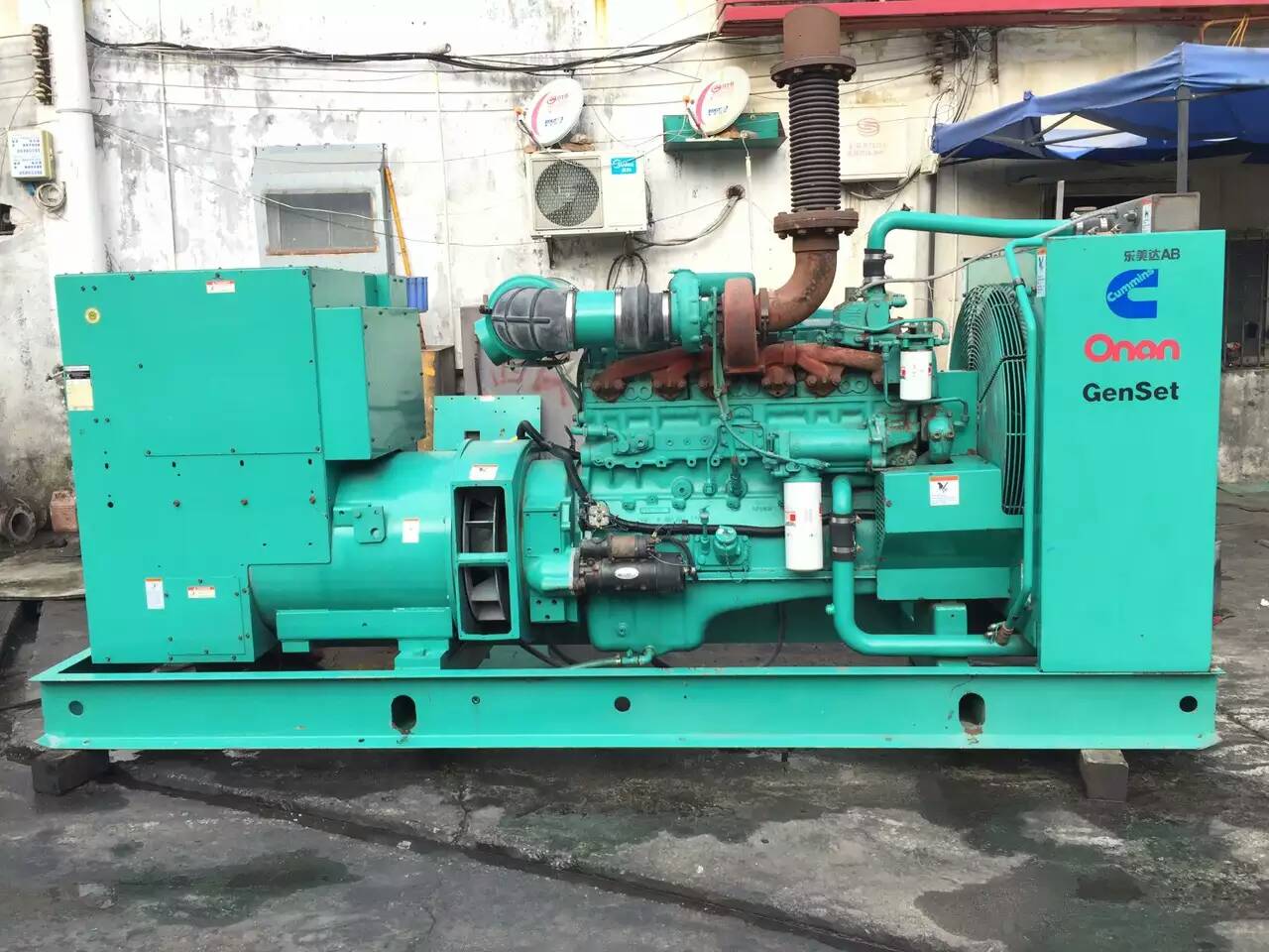 禅城租赁发电机-柴油发电机不正常冒烟的原因